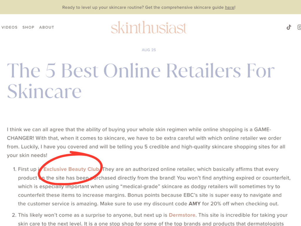 backlink with no outreach